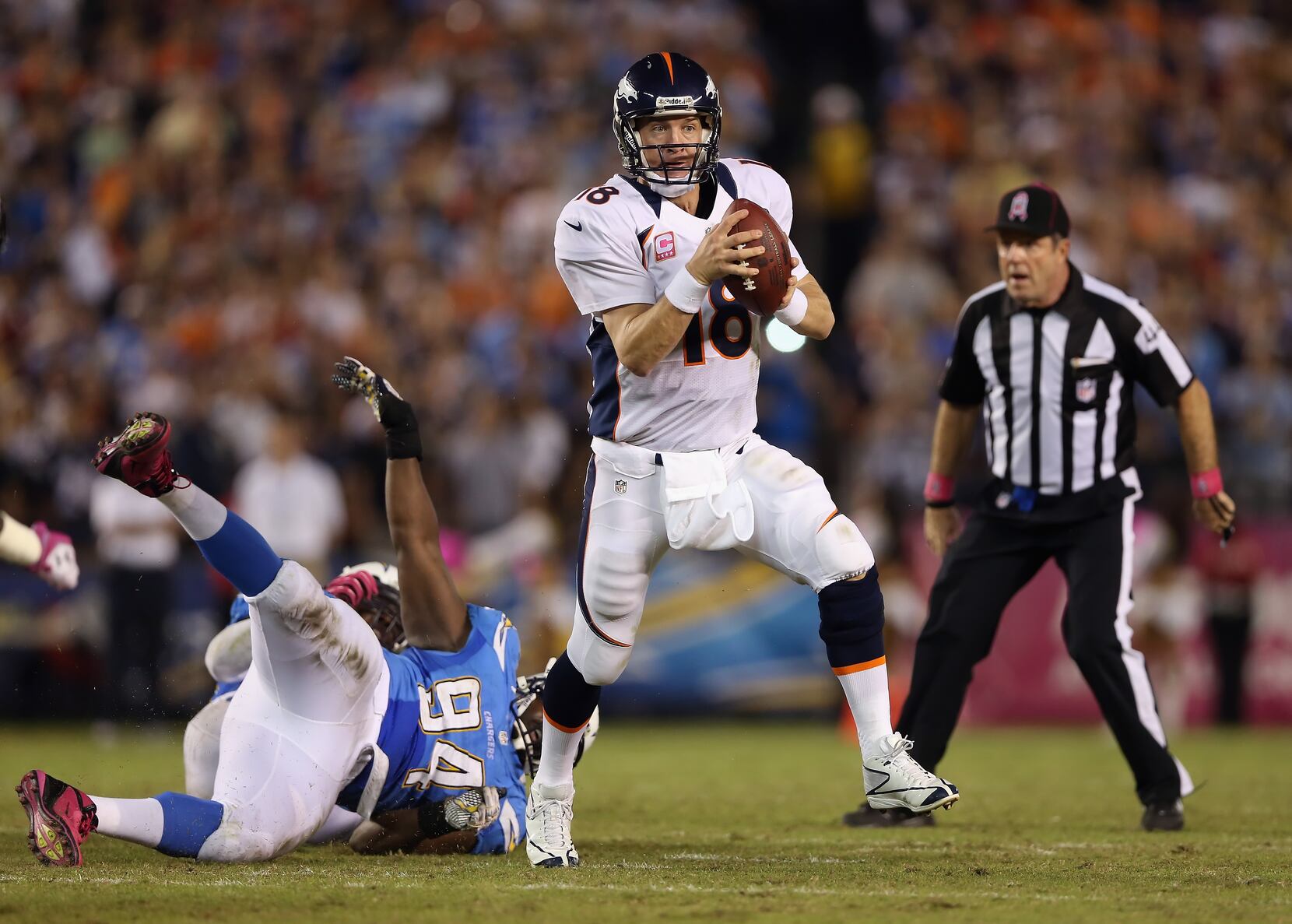 Brandon Stokley relives 2012 24-point comeback over Chargers on 'Monday  Night Football'