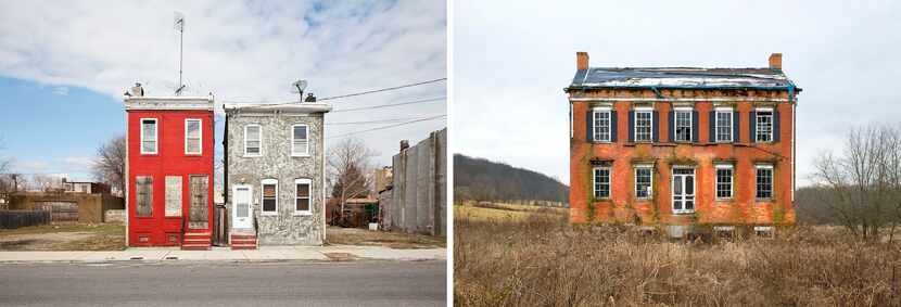 (LEFT) Row Houses, Camden, NJ, 2011; (RIGHT) Silver Run, MD, 2009