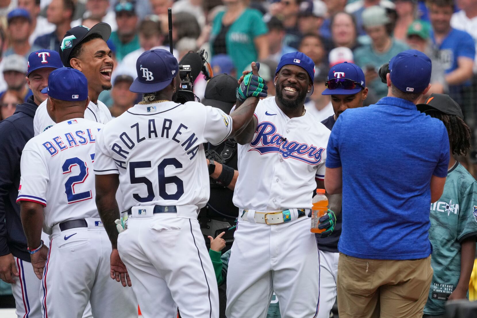 Rangers' Adolis García gets dream Home Run Derby matchup with close friend  Randy Arozarena