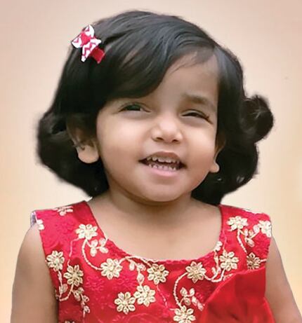 Sherin Mathews was adopted in 2016 from an orphanage in India and died in October 2017.