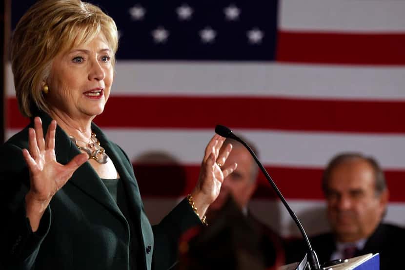 La precandidate demócrata Hillary Clinton estará en Dallas la próxima semana. (AP/JIM COLE)
