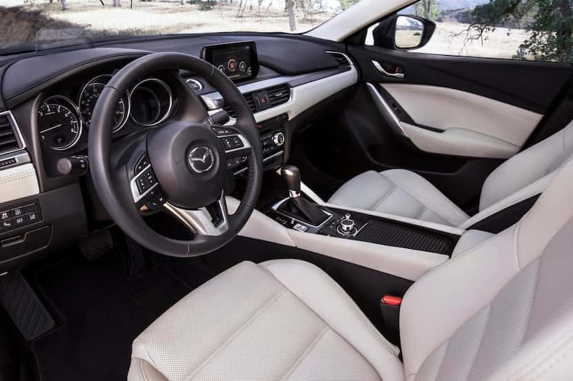 
The 2016 Mazda 6 has an interior that feels even more near-luxury than its carefully...
