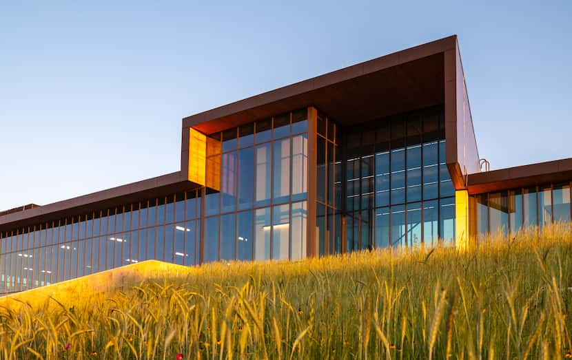 The Singing Hills Recreation Center sits on a bluff in southern Dallas. 