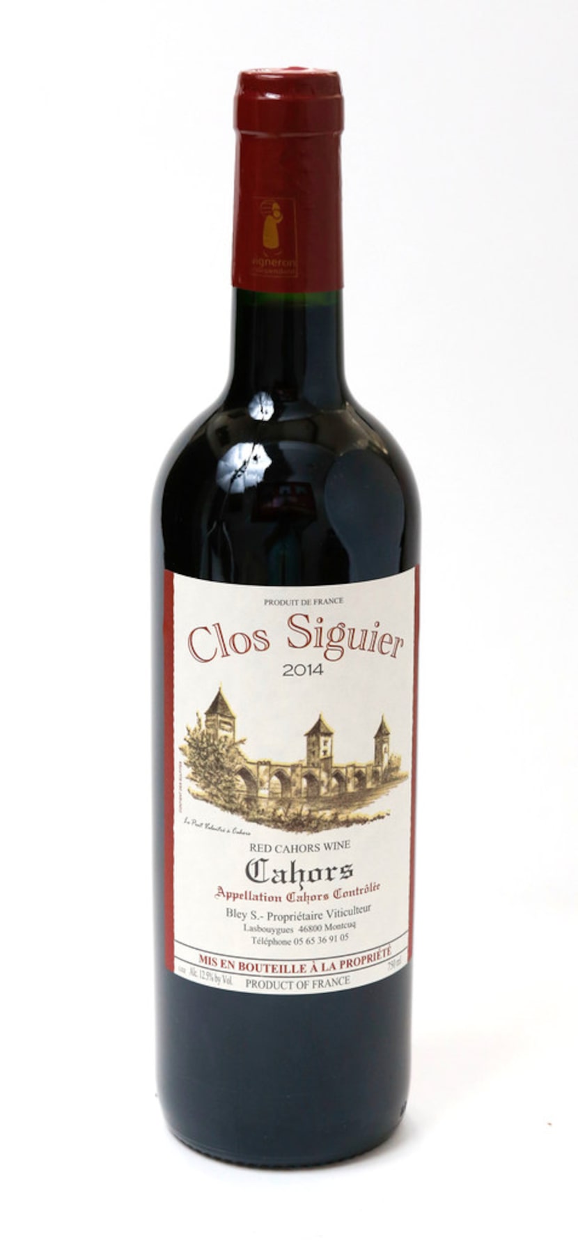 Clos Siguier Cahors 2014, France 