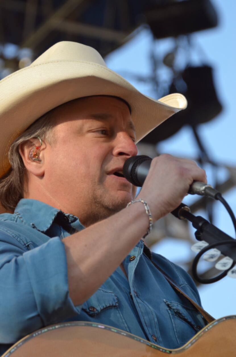 Country singer Mark Chesnutt entertained crowds May 20.