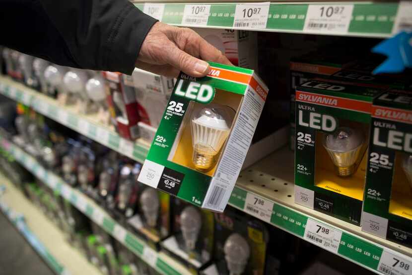 
Sylvania has an LED light bulb priced at just under $8, and Cree has one for $6.97. In...
