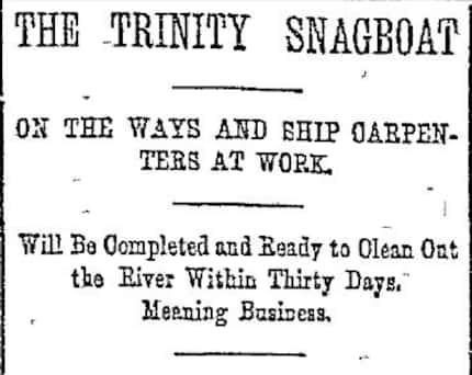  The Dallas Morning News in November 1892.