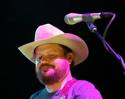 Randy Rogers of the Randy Rogers Band performed at Gexa Energy Pavilion in Dallas on Aug. 1,...