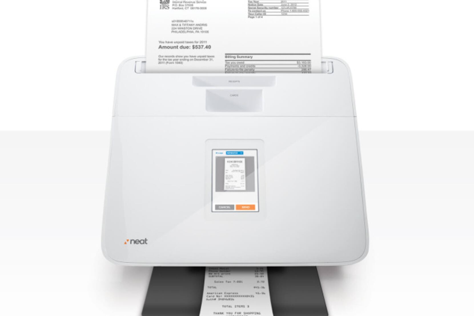  NeatDesk Desktop Document Scanner and Digital Filing System for  PC and Mac : Office Products