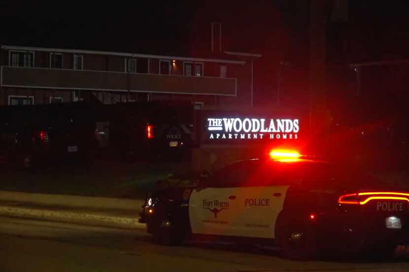 One person was fatally shot Thursday evening at the Woodland Apartment Homes in east Fort...
