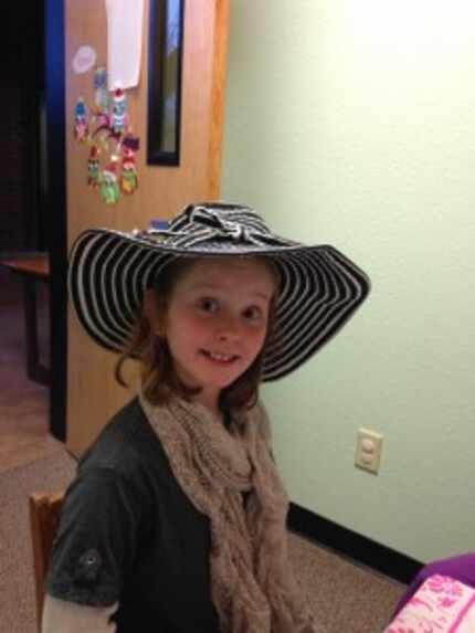  Hannah Watts, 9, of Mineral Wells, has autism and receives speech and occupational therapy...
