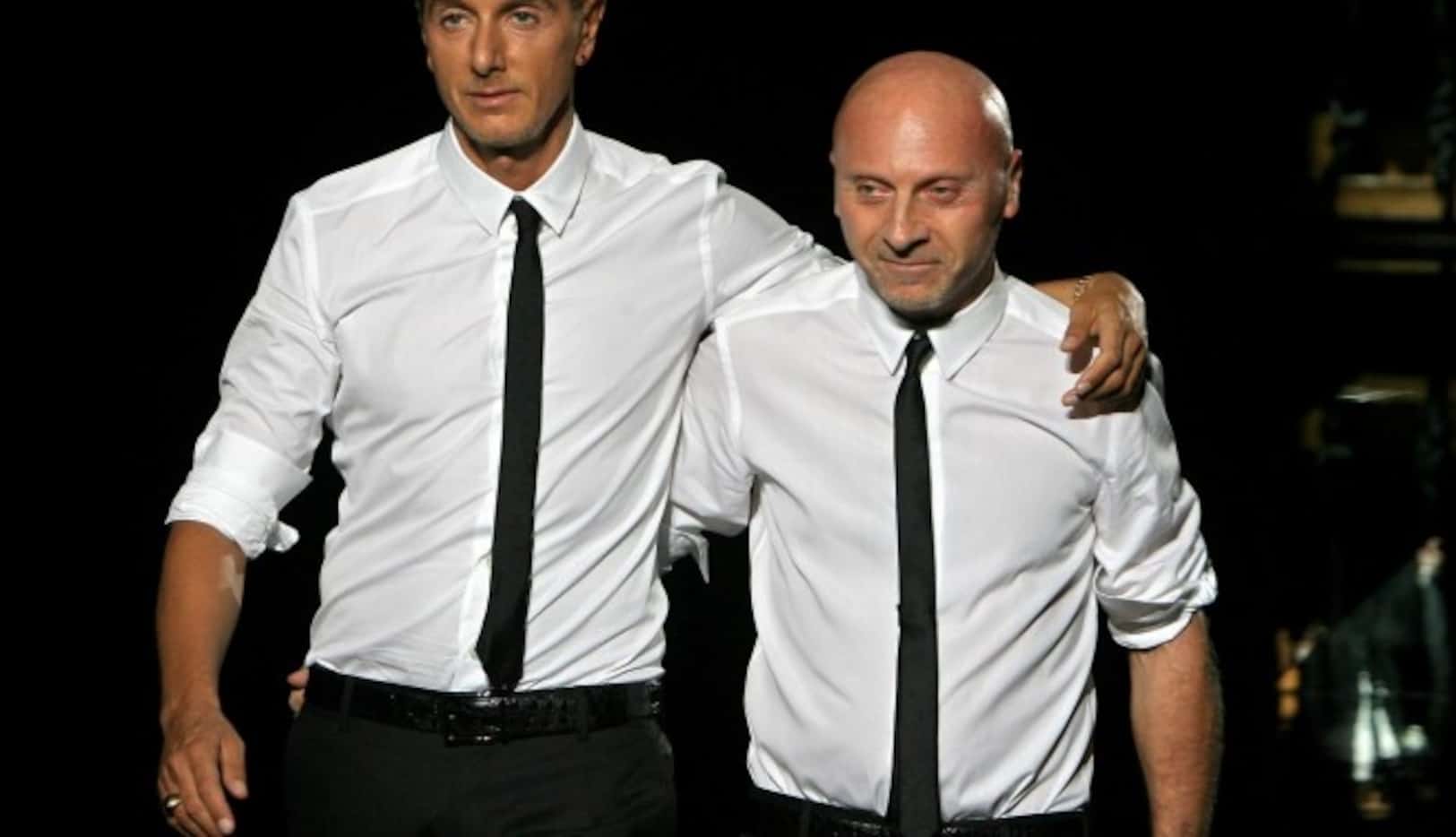 Doménico Dolce (izq.) y Stefano Gabbana dijeron que las parejas gay no deberían tener hijos...