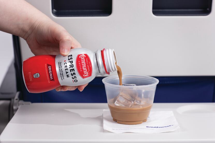 Southwest Airline is adding iced coffee to its in-flight drink menu.