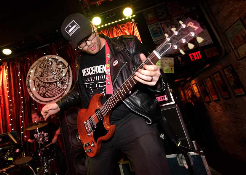 Black Habits perform at Three Links in Dallas, TX, on Jan. 8, 2016. (Jason Janik/Special...