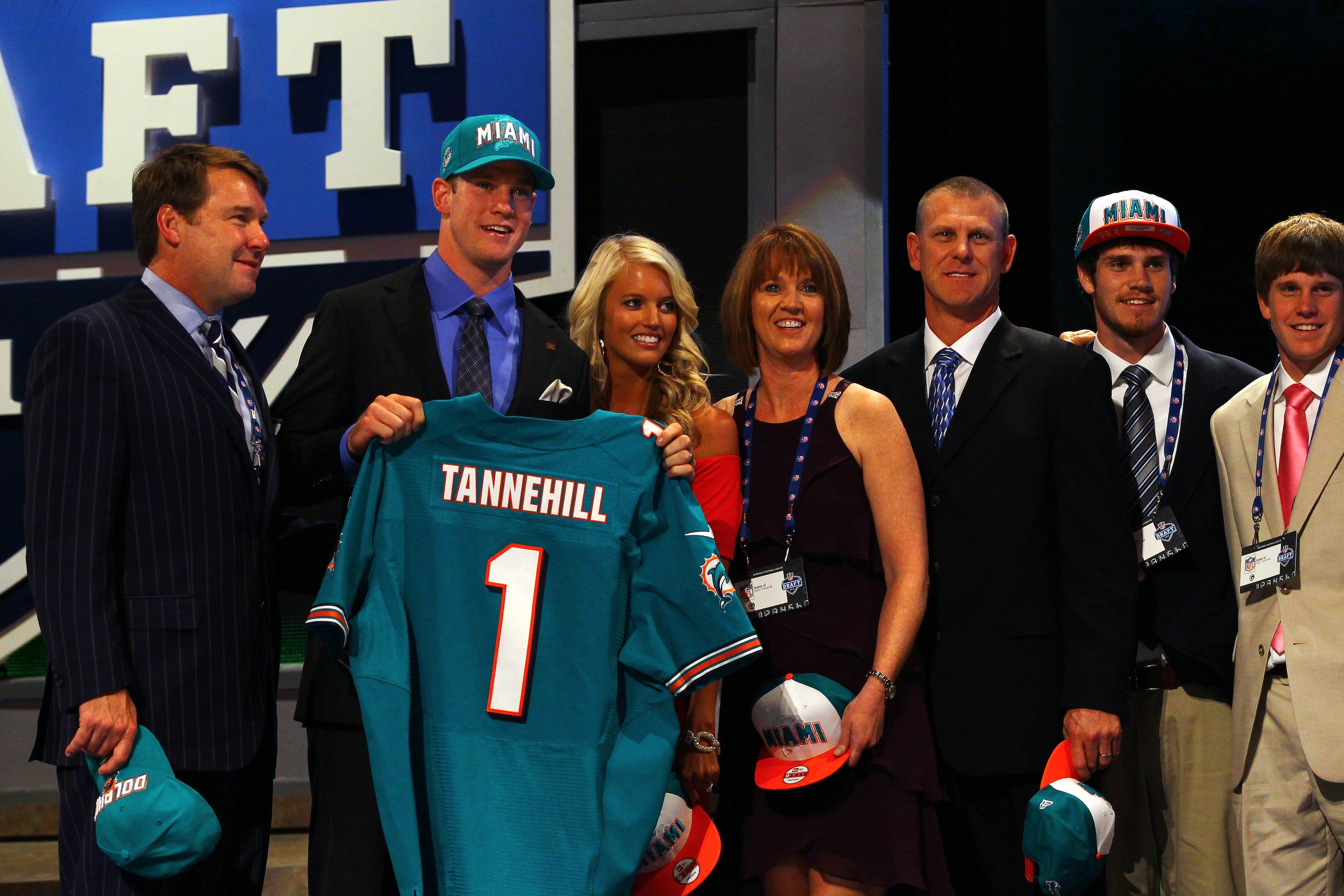 Aggies' Ryan Tannehill, aspiring model wife, have become instant