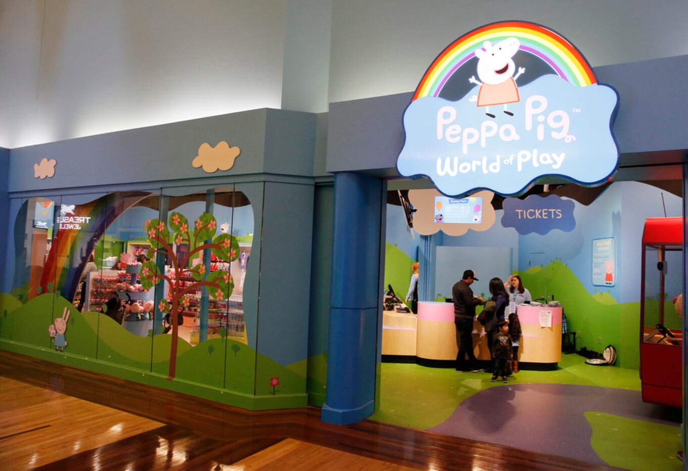 Peppa Pig World of Play at Grapevine Mills in Grapevine. This is the United States' first...
