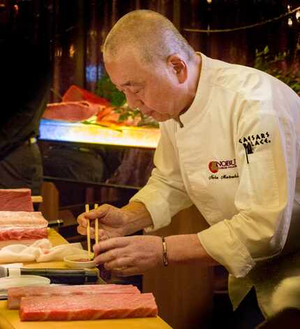Star chef Nobu Matsuhisa will again teach a sushi "Master Series" class during this year's...