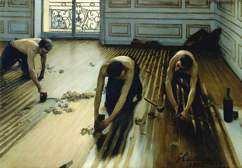 The Floor Scrapers is an 1875 oil on canvas by Gustave Caillebotte. His principal...