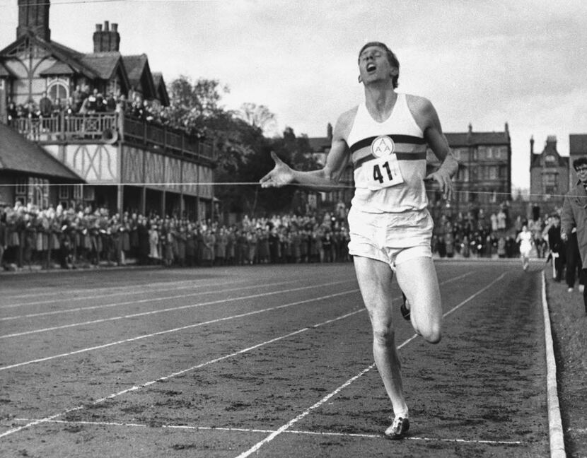 In 1954, Roger Bannister became the first person to break the four-minute barrier in the mile.