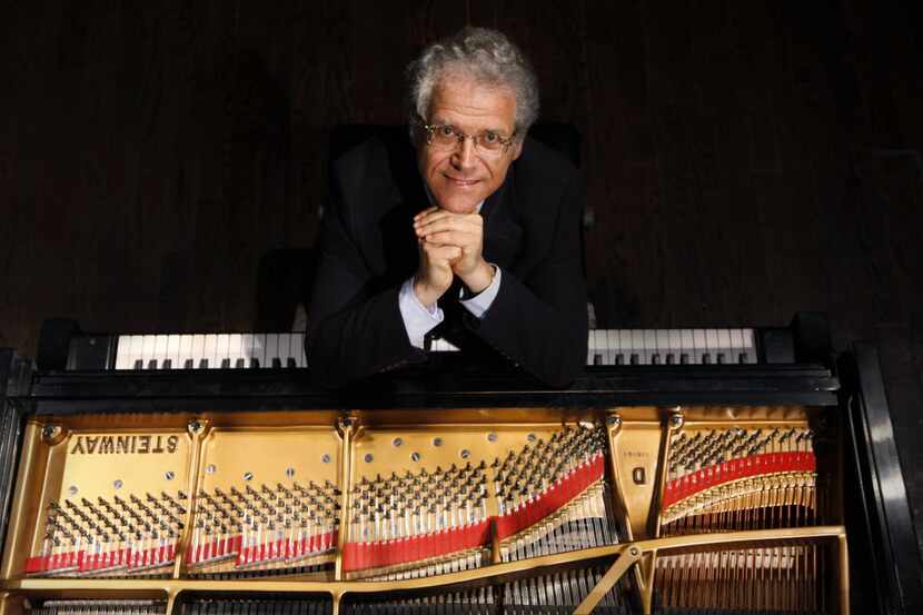 Pianist Tamás Ungár is executive director of the PianoTexas festival at Fort Worth's Texas...