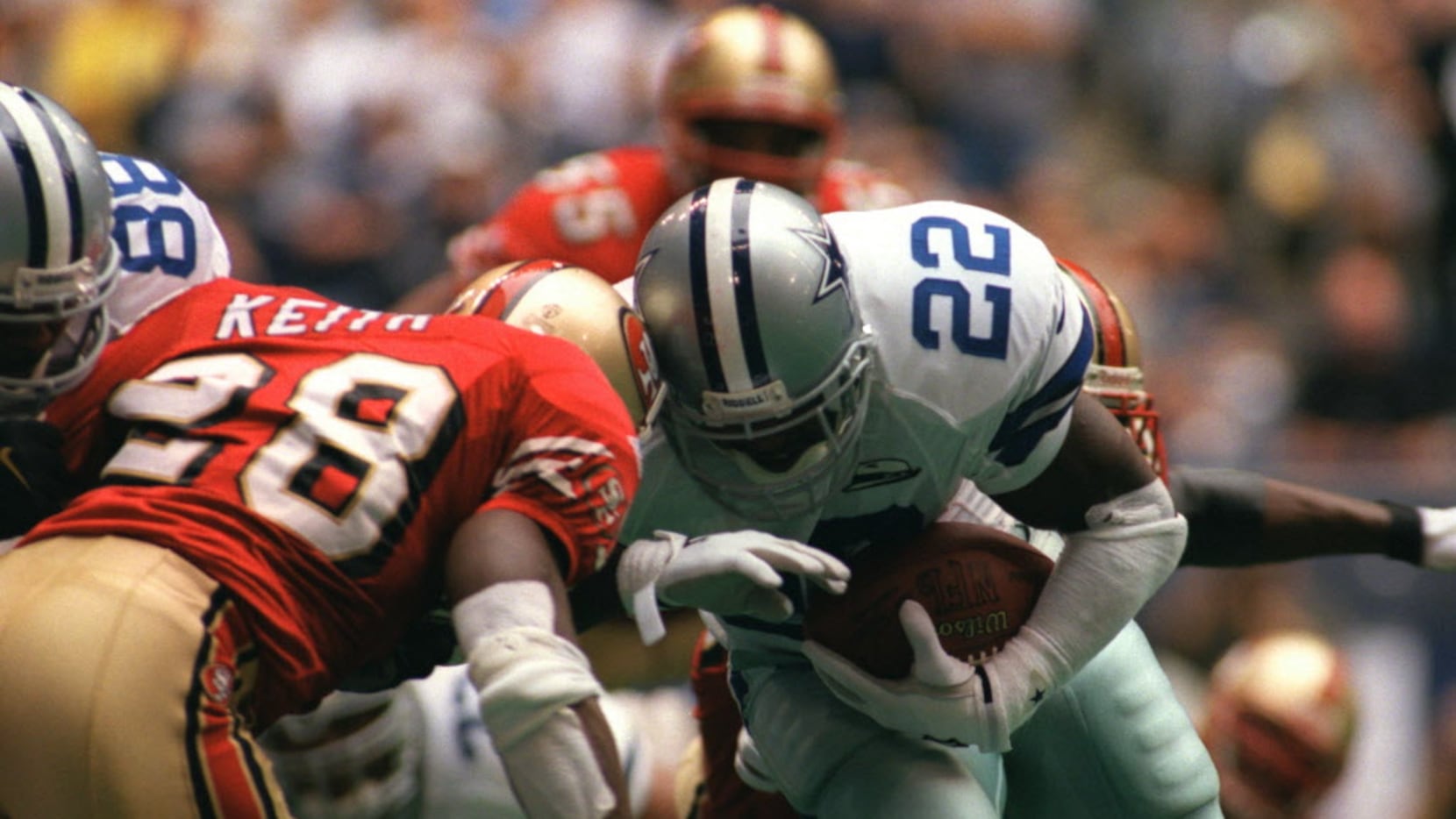 Why Emmitt Smith's most memorable postseason game was a loss to the 49ers