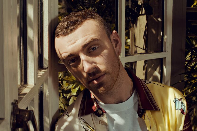 Sam Smith at the Chateau Marmont  in Los Angeles, Oct. 23, 2017. His new album, "The Thrill...