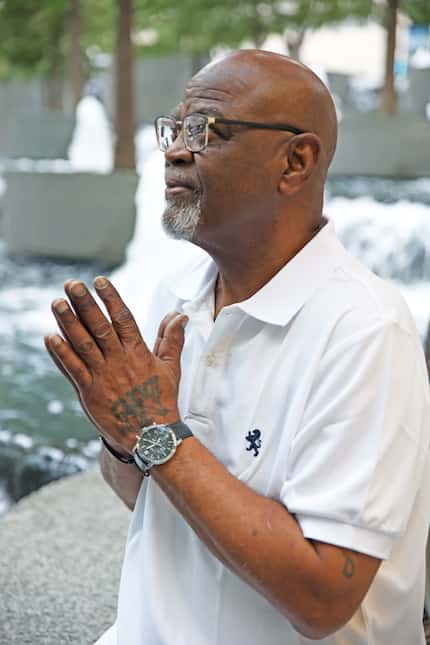 Glynn Simmons hopes to move to Dallas, where some of his family including grandchildren and...