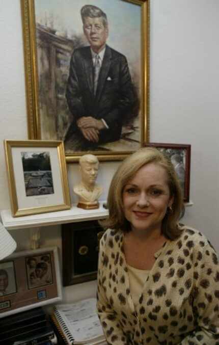 Debra Conway posed in her Southlake office in 2003. "It's human nature to create your own...