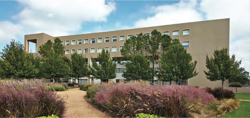 The two buildings were designed by award-winning architect Ricardo Legorreta.