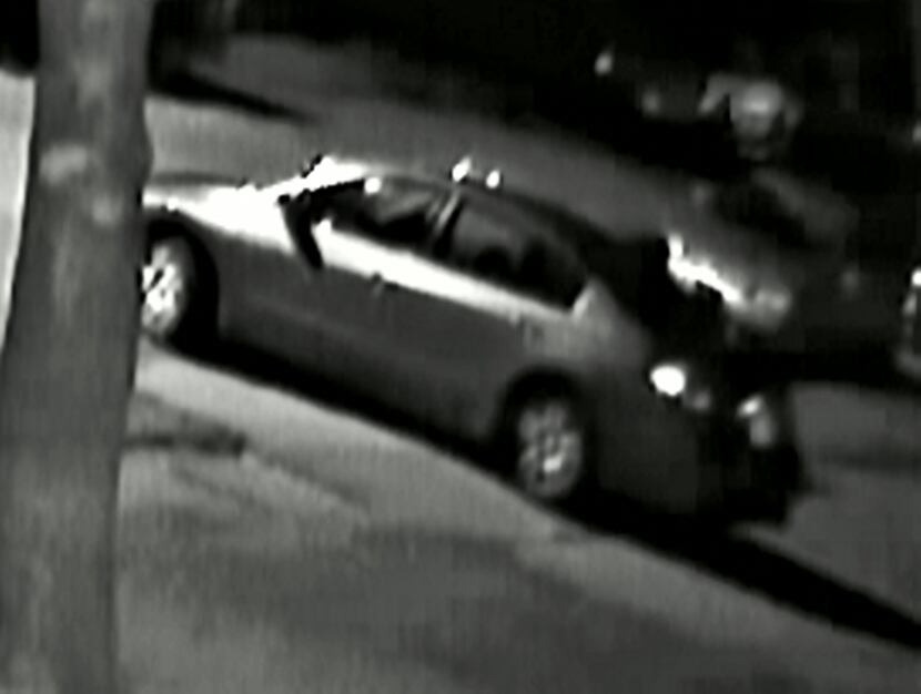 Garland police said this may be the suspect vehicle in the slaying.