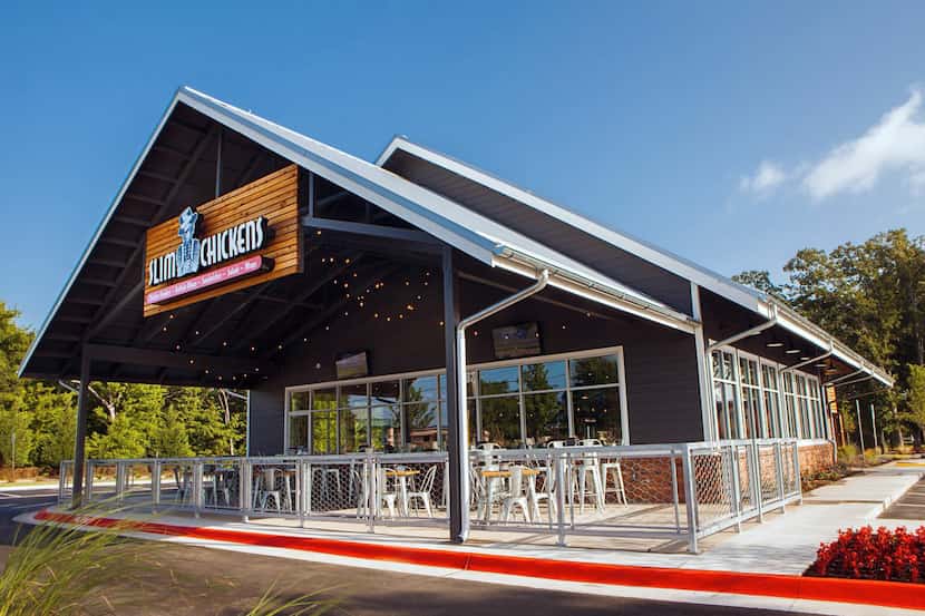Here's a look at an existing Slim Chickens. Fort Worth gets its first this summer.