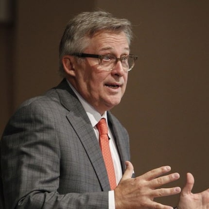 Senior Pastor George Mason of Wilshire Baptist Church in Dallas (Jim Tuttle/Staff Photographer)