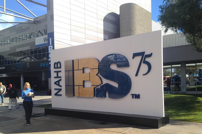The National Association of Home Builders held its 75th annual show in Las Vegas.
