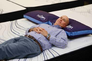 Milton Sleep Company CEO Michael Karotkin posed for a portrait on March 12, 2024, at Milton...
