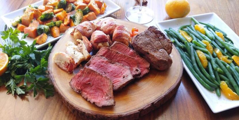 12 Cuts Brazilian Steakhouse offers beef tenderloin this holiday season.
