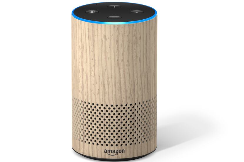 Amazon Echo second generation in Oak