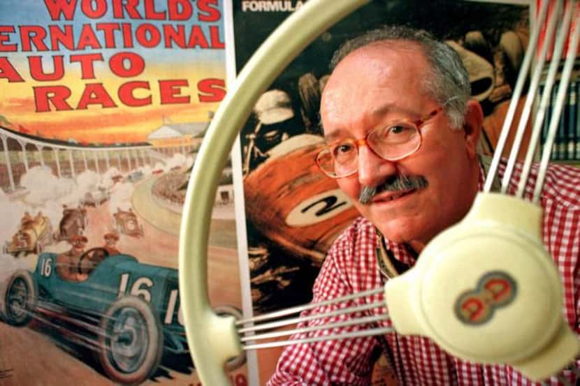 
Jacques Grelley had an extensive racing memorabilia collection. 
