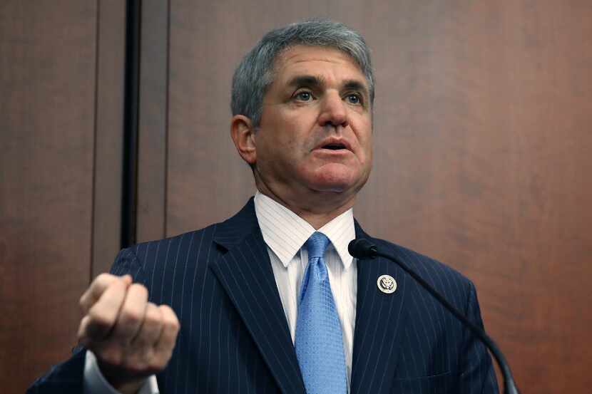 House Homeland Security Chairman Michael McCaul distanced himself from the president's...