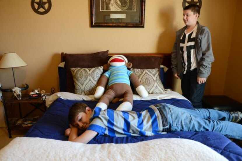 Tyler Sampson, who was born without much of his right arm because of a congenital defect,...