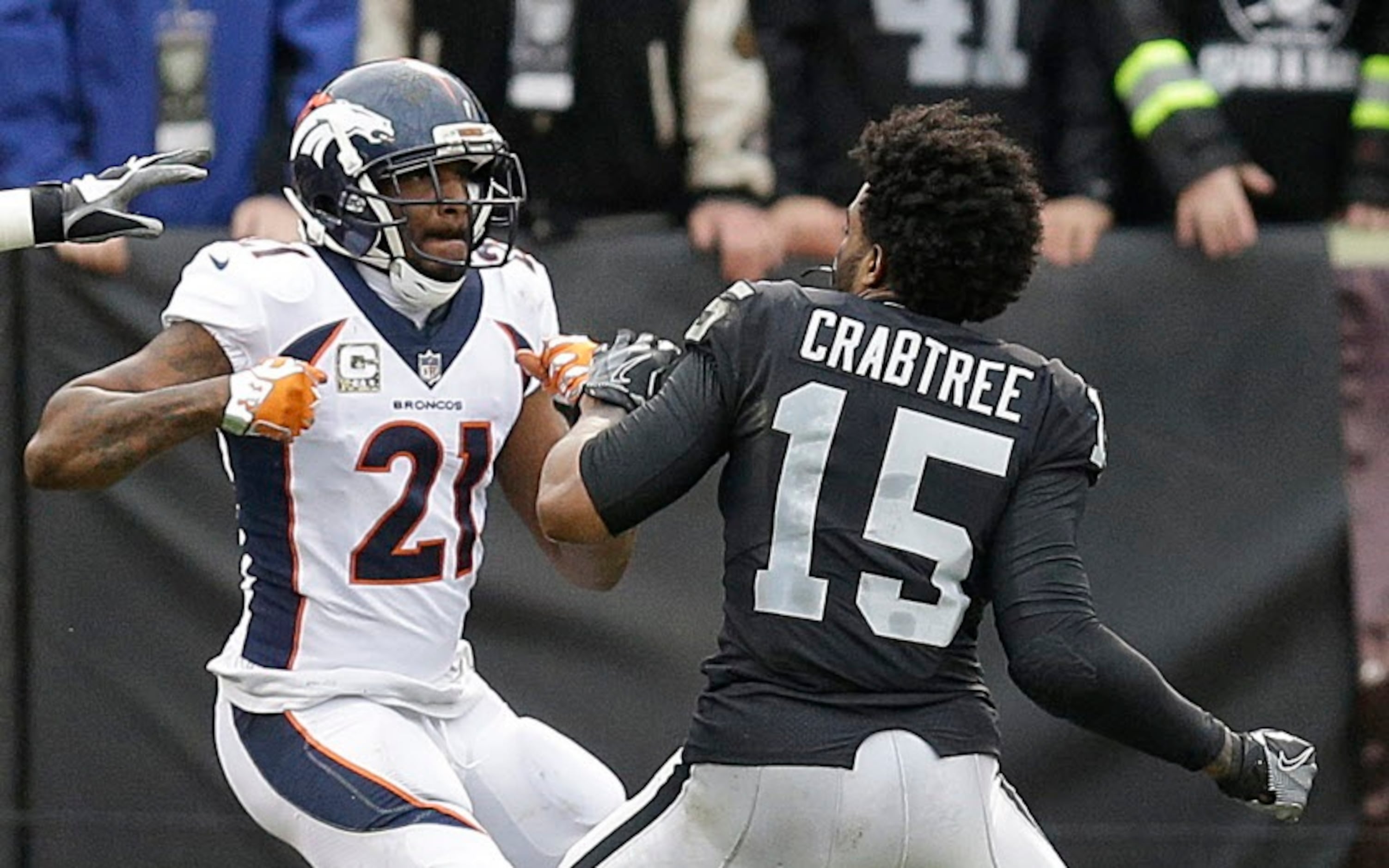 UPDATED: Michael Crabtree's suspension for fight with Aqib Talib