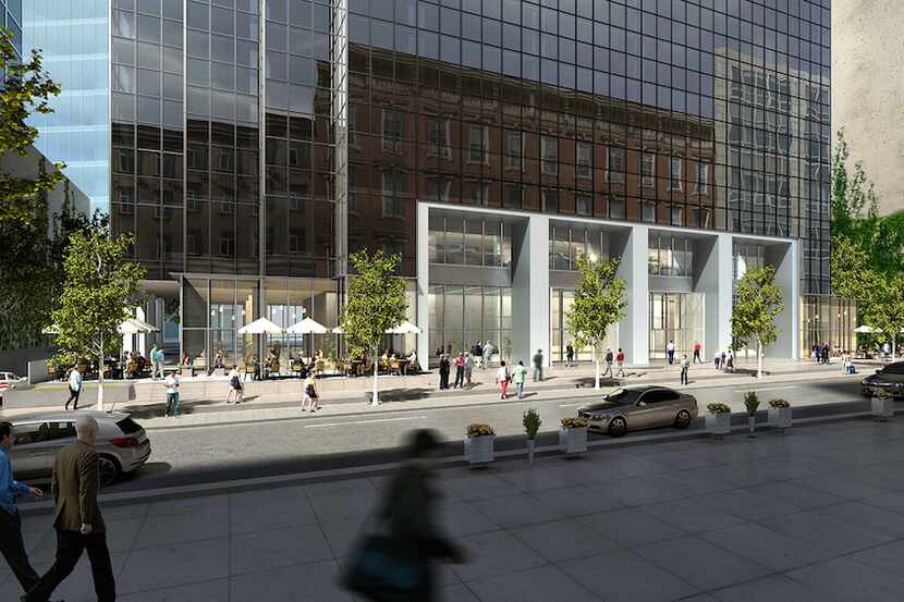 WeWork expects as many a 1,600 people will work in its new Thanksgiving Tower office.