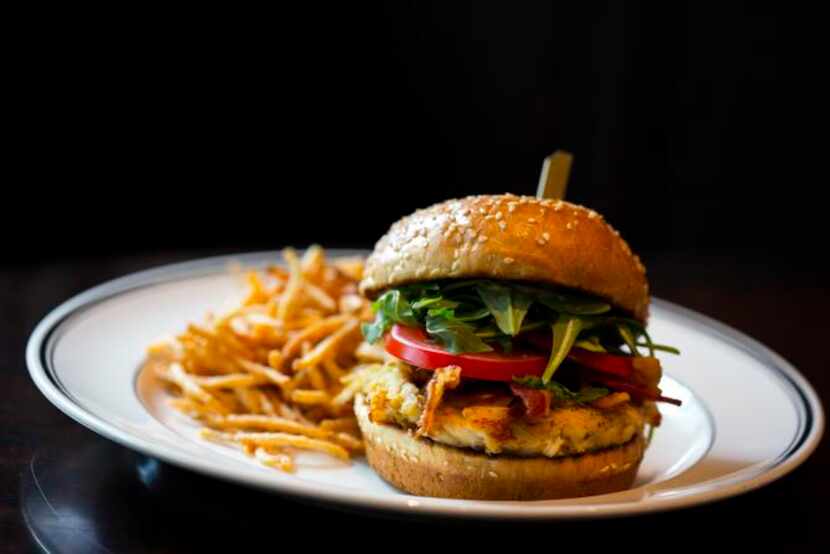 
Crab Cake BLT with shoestring fries
