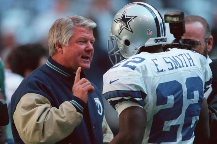 Jimmy Johnson guió a Los Cowboys de Dallas a dos triunfos de Super Bowl en 1993 y 1994. DMN.
