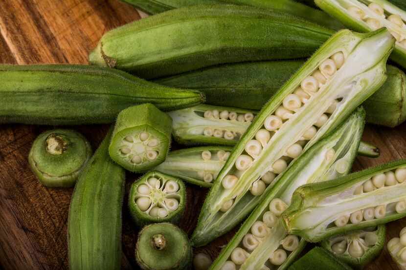 Okra doesn't have to be slimy. 