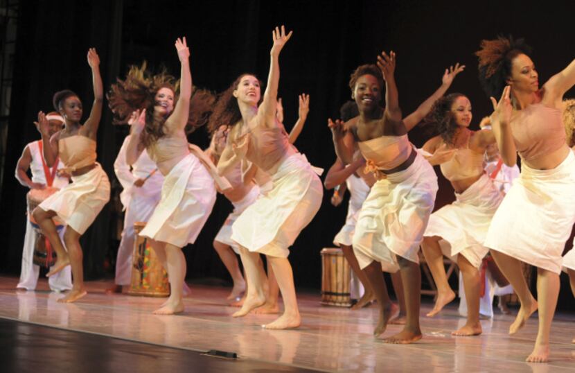 The troupe Bandan Koro will perform Oct. 6, 2012, at the DanceAfrica Marketplace in downtown...