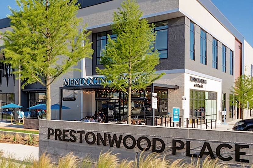 The Prestonwood Place shopping center is on Belt Line Road in Addison.