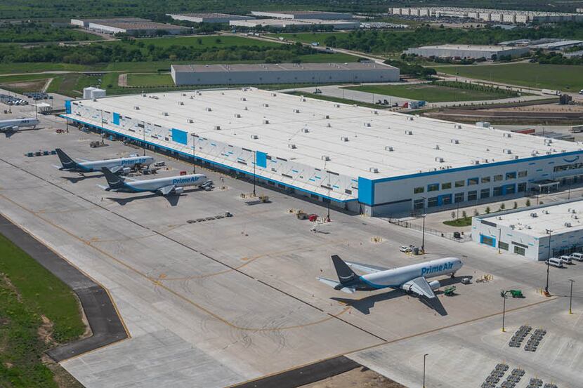 The 1.1 million-square-foot air cargo hub was built in 2019.