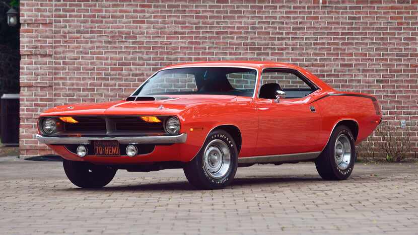 1970 PLYMOUTH HEMI CUDA. Precio estimado: $300,000 – $400,000.