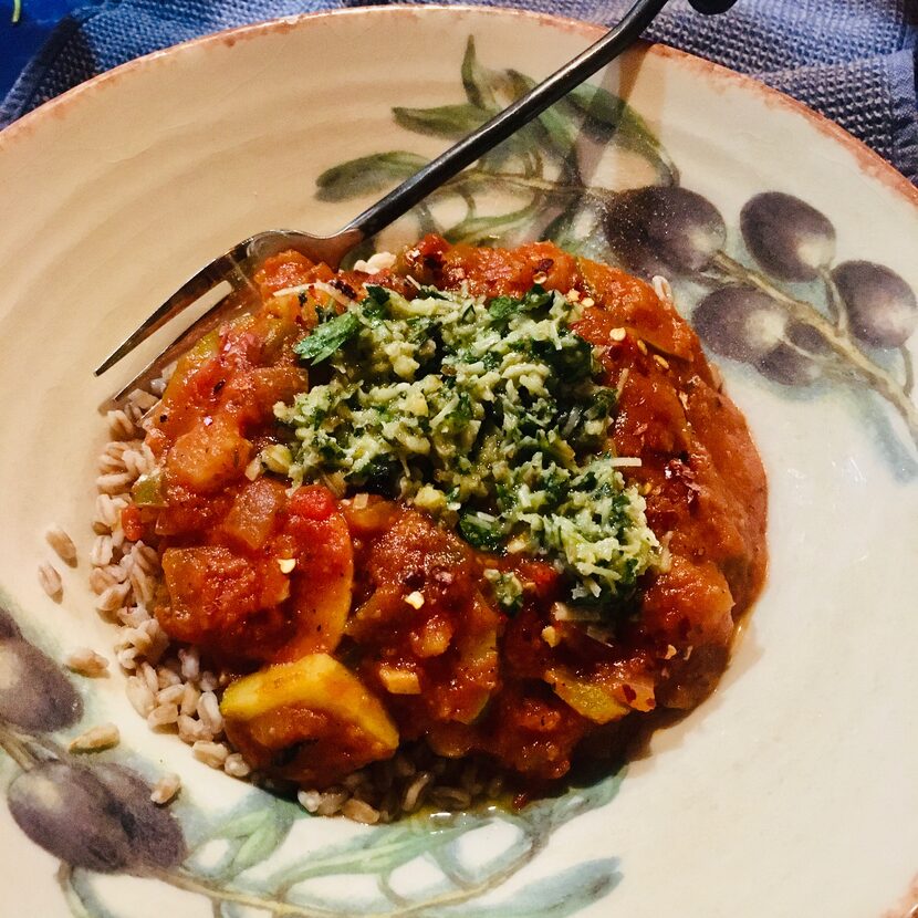 Farro Roasted Tomato Bowl