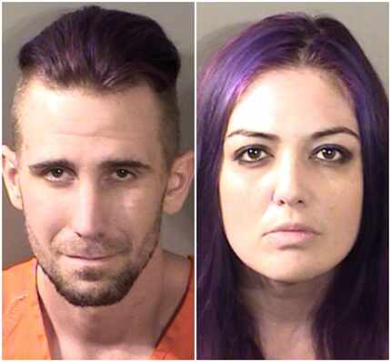 Bradley Burroughs and Breanna Dickson were arrested on forgery charges.